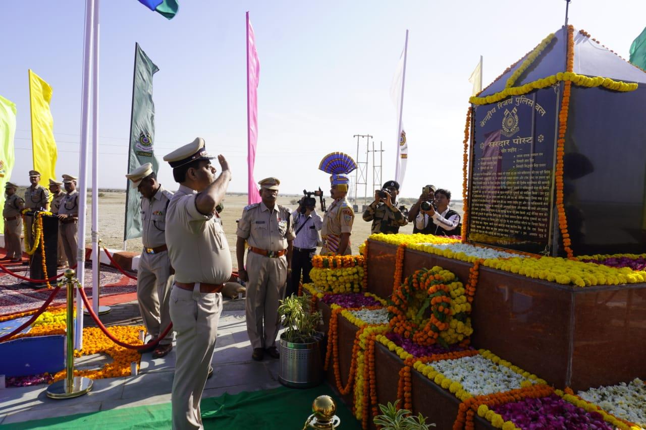   On the occasion of Valour Day Sh. Deepak Kumar  ADG TRG CRPF